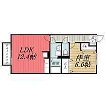 千葉県千葉市稲毛区稲毛2丁目（賃貸アパート1LDK・2階・45.81㎡） その2