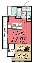 千葉県千葉市中央区今井2丁目（賃貸アパート1LDK・3階・45.29㎡） その2