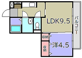 セジュールジュン  ｜ 滋賀県東近江市八日市本町（賃貸マンション1LDK・1階・36.43㎡） その2