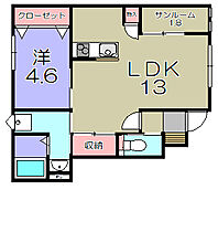 グッドライフステージ宮荘  ｜ 滋賀県東近江市宮荘町（賃貸アパート1LDK・1階・45.75㎡） その2