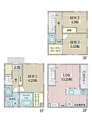 物件画像 仲六郷四丁目 新築戸建　2棟現場B号棟