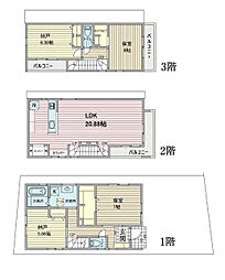 物件画像 東矢口の新築戸建て