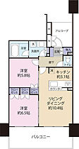 大津京ステーションプレイス 703 ｜ 滋賀県大津市皇子が丘２丁目4-15（賃貸マンション2LDK・7階・58.72㎡） その2