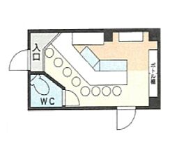 レインボープラザ志ビル10加賀屋の間取図画像
