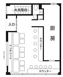 東伍ビルの間取図画像