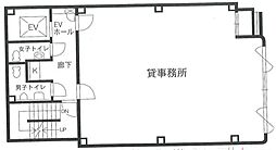 上六原田ビルの間取図画像