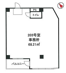 サニーサイドビルの間取図画像