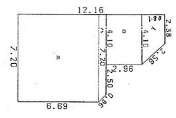 あべのベルタ北棟住宅の間取図画像