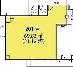 トーエイビルの間取図画像