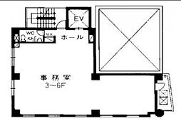 フジテラス大阪梅田の間取図画像