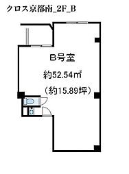 クロス京都南の間取図画像