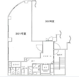 インテリアビルの間取図画像
