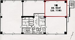 小学館ビルの間取図画像