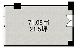 アクセス谷町ビルの間取図画像