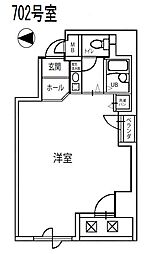 ディアコート船場の間取図画像