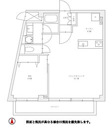 コーポ中津の間取図画像
