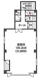 上本町I.B.Pタワーの間取図画像