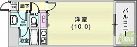 元町MGレジデンスIII  ｜ 兵庫県神戸市中央区元町通6丁目（賃貸マンション1R・5階・25.40㎡） その2