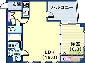 サンビルダー北野異人館通  ｜ 兵庫県神戸市中央区北野町4丁目（賃貸マンション1LDK・5階・47.50㎡） その2