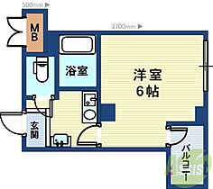 ノベラ御幸通  ｜ 兵庫県神戸市中央区御幸通2丁目（賃貸マンション1K・6階・20.45㎡） その2