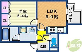 アミーグランコート三宮  ｜ 兵庫県神戸市中央区浜辺通3丁目（賃貸マンション1LDK・5階・35.22㎡） その2