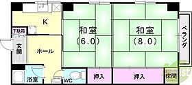 ザ・シティ摩耶  ｜ 兵庫県神戸市灘区国玉通2丁目1-13（賃貸マンション2K・2階・42.84㎡） その2