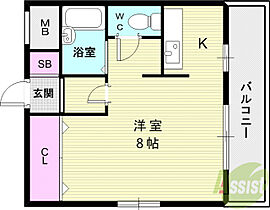 ビアンカ・ディモーラ  ｜ 兵庫県神戸市北区鈴蘭台東町5丁目8-32（賃貸マンション1R・3階・27.04㎡） その2