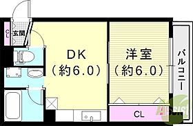 エール箕岡  ｜ 兵庫県神戸市灘区箕岡通1丁目（賃貸マンション1DK・2階・31.95㎡） その2