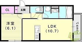 ザ・アパートメント谷上  ｜ 兵庫県神戸市北区谷上東町20-11（賃貸アパート1LDK・2階・42.06㎡） その2