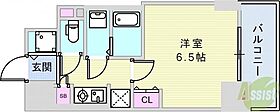 S-RESIDENCE神戸元町  ｜ 兵庫県神戸市中央区相生町1丁目（賃貸マンション1K・4階・23.59㎡） その2