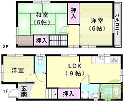 鈴蘭台南町7丁目貸家V  ｜ 兵庫県神戸市北区鈴蘭台南町7丁目（賃貸一戸建3LDK・1階・60.61㎡） その2