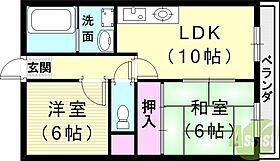 ハイツウインザーガーデン  ｜ 兵庫県神戸市北区南五葉1丁目（賃貸マンション2LDK・4階・51.30㎡） その2