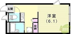 レオパレス上津台  ｜ 兵庫県神戸市北区上津台6丁目（賃貸アパート1K・2階・20.28㎡） その2