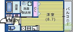 モンテマーレ北野  ｜ 兵庫県神戸市中央区生田町2丁目（賃貸マンション1R・5階・24.56㎡） その2