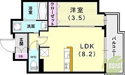 ディアレイシャス湊川公園 2階/-