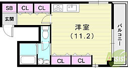 眺港苑 5階/-