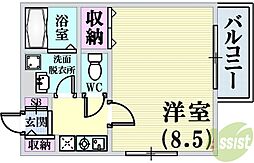 クレール上祇園 1階/-