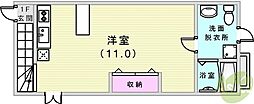 JS大同町 ワンルームの間取図画像