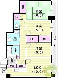 ロイヤルヴィレッジ 3LDKの間取図画像