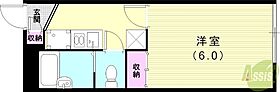 レオパレス五宮町  ｜ 兵庫県神戸市兵庫区五宮町（賃貸アパート1K・1階・19.87㎡） その2