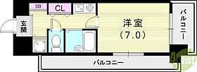 リーガル神戸元町  ｜ 兵庫県神戸市中央区北長狭通4丁目9-15（賃貸マンション1K・4階・23.94㎡） その2