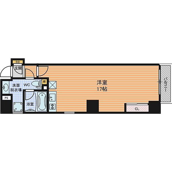 ボーベル南船場 ｜大阪府大阪市中央区南船場１丁目(賃貸マンション1R・8階・40.40㎡)の写真 その2