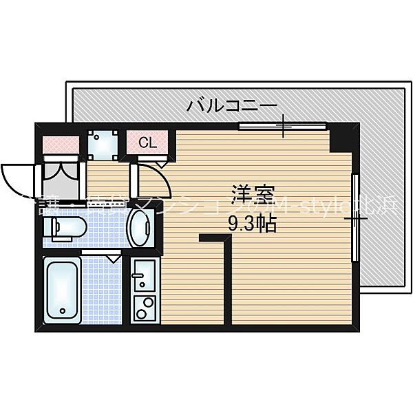 ニューシティアパートメンツ西天満 ｜大阪府大阪市北区西天満５丁目(賃貸マンション1R・13階・26.07㎡)の写真 その2