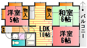 第二観ビル 103 ｜ 広島県広島市安佐北区三入1丁目（賃貸マンション3LDK・1階・56.10㎡） その2