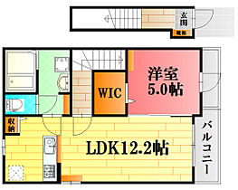 アンソレイエ　ヴィラ　III  ｜ 広島県広島市安佐北区大林2丁目（賃貸アパート1LDK・2階・46.54㎡） その2