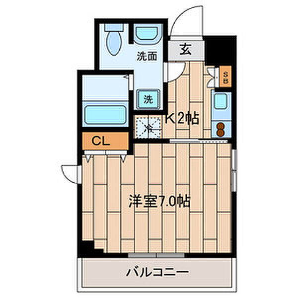 アーバンレジデンス仲之町 503｜東京都新宿区市谷仲之町(賃貸マンション1K・5階・24.43㎡)の写真 その2