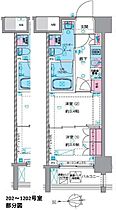 ジェノヴィア浅草VIスカイガーデン 807 ｜ 東京都台東区今戸２丁目9-7（賃貸マンション2K・8階・25.26㎡） その2