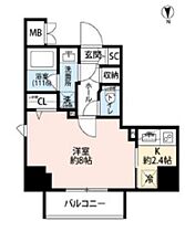 プレール・ドゥーク浅草III 201 ｜ 東京都台東区寿１丁目21-11（賃貸マンション1K・2階・27.38㎡） その2