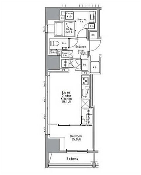 ザ・パークハビオSOHO大手町 605｜東京都千代田区内神田１丁目(賃貸マンション1LDK・6階・41.13㎡)の写真 その2