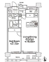 プライマル新宿若松町 1104 ｜ 東京都新宿区若松町6-11（賃貸マンション1LDK・11階・56.56㎡） その2